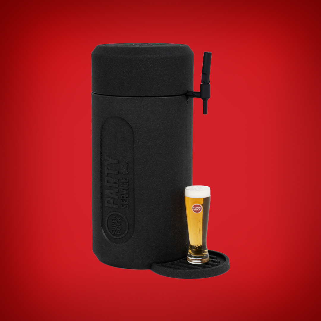 Barril cerveja Super Bock Original 7L