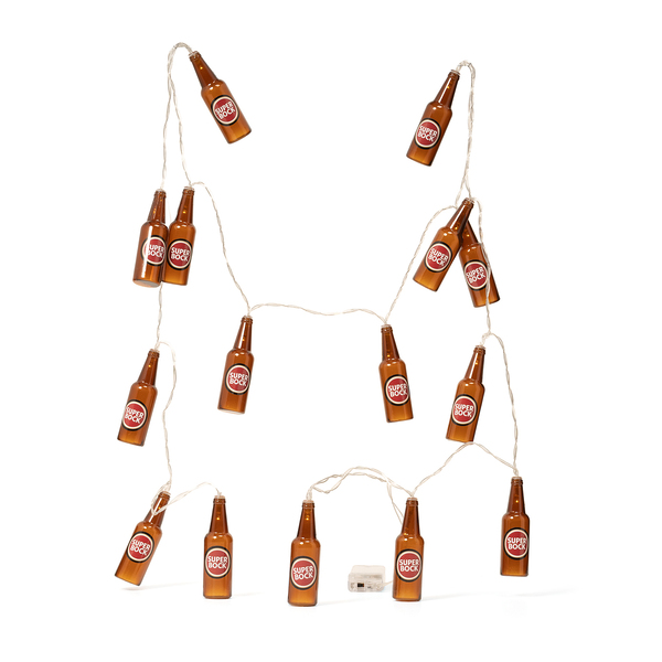 Luzes de Natal - Garrafas Super Bock