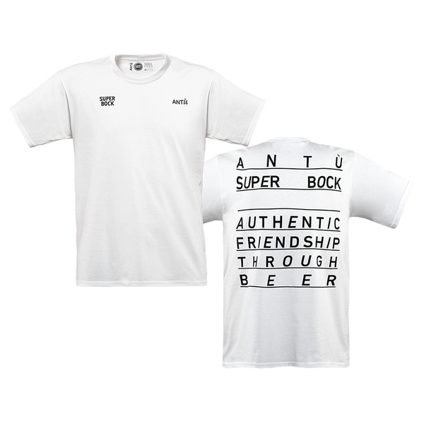 T-shirt Branca Antù x Super Bock M