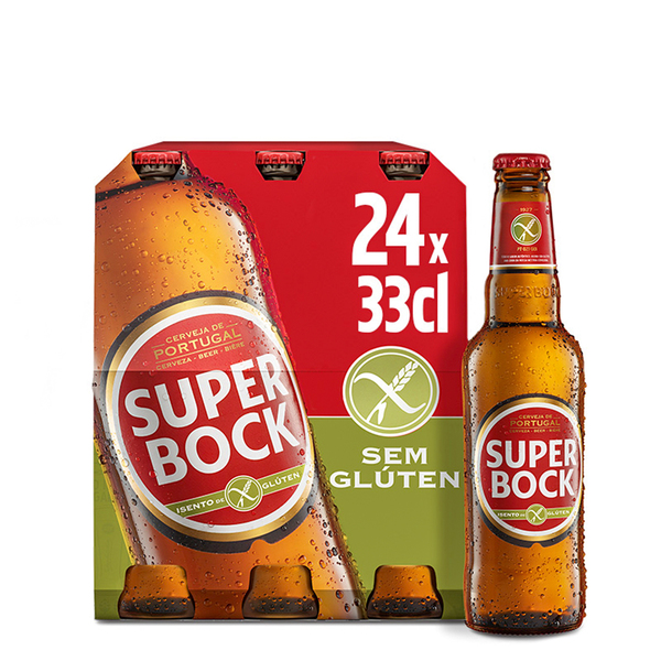 Cerveja Super Bock Original Sem Glúten