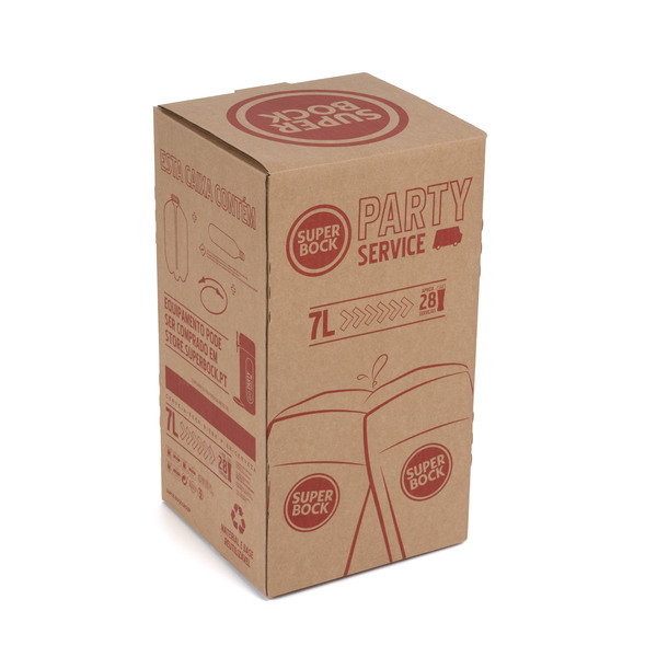 Barril cerveja Super Bock Original 7L