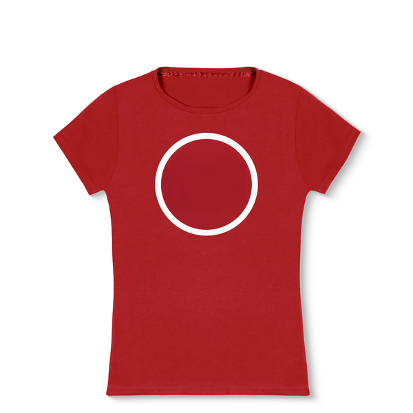 T-shirt Feminina SB Vermelha Personalizável